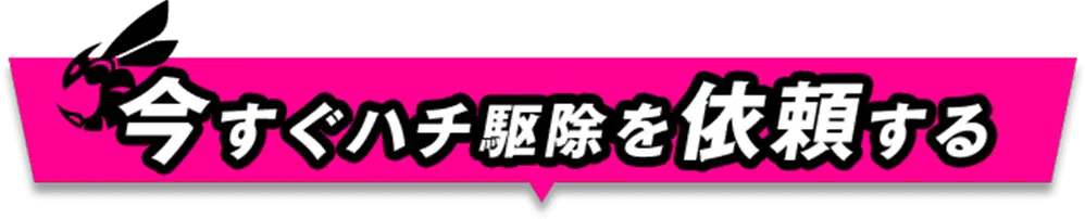 今すぐハチ駆除を依頼する
